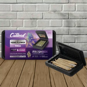 Cutleaf Limited Edition THCa Preroll + FreshBox 6g - Image 2