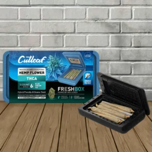 Cutleaf Limited Edition THCa Preroll + FreshBox 6g - Image 4