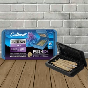 Cutleaf Limited Edition THCa Preroll + FreshBox 6g - Image 6