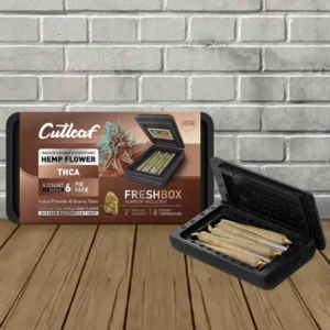 Cutleaf Limited Edition THCa Preroll + FreshBox 6g - Image 11