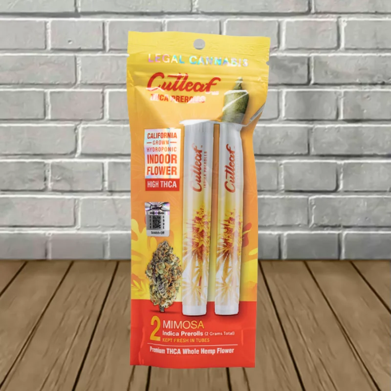 Cutleaf THCa Prerolls 2g - Image 7