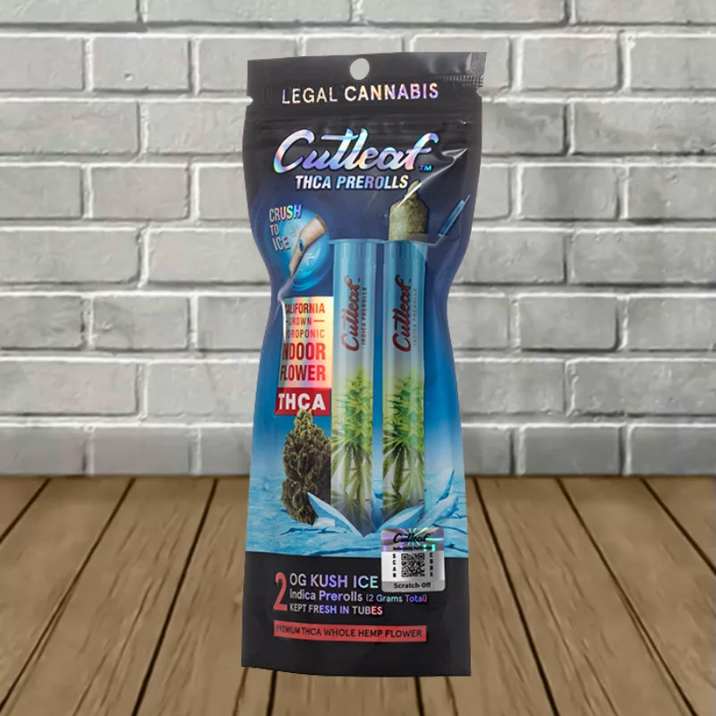 Cutleaf THCa Prerolls 2g - Image 4