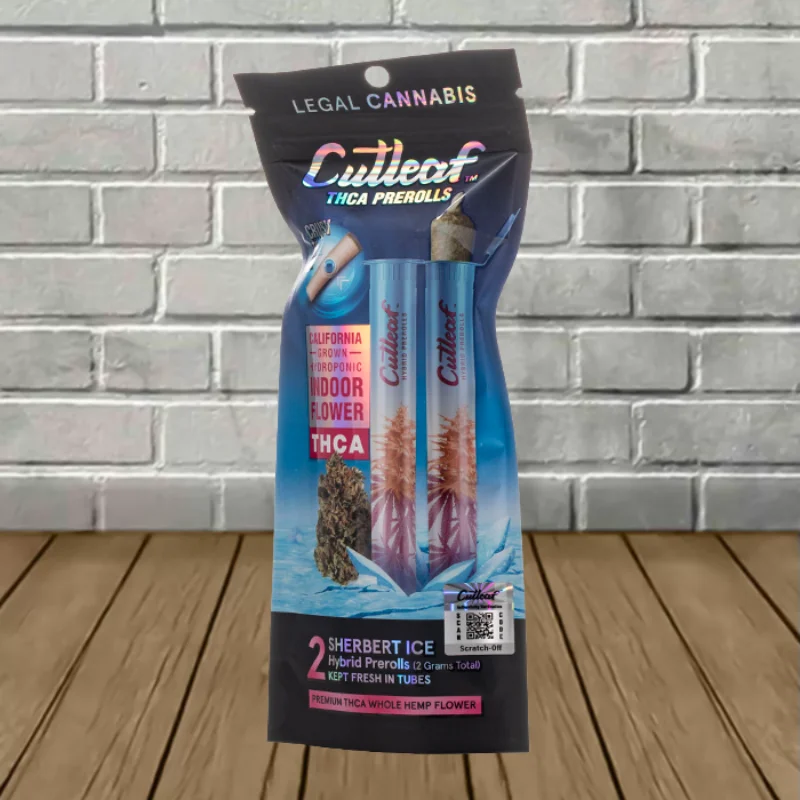 Cutleaf THCa Prerolls 2g - Image 5