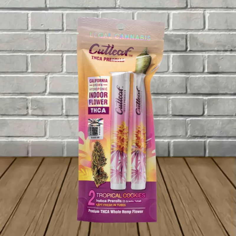 Cutleaf THCa Prerolls 2g - Image 8