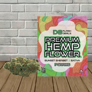 D8 Flash Premium THCa Hemp Flower 7g