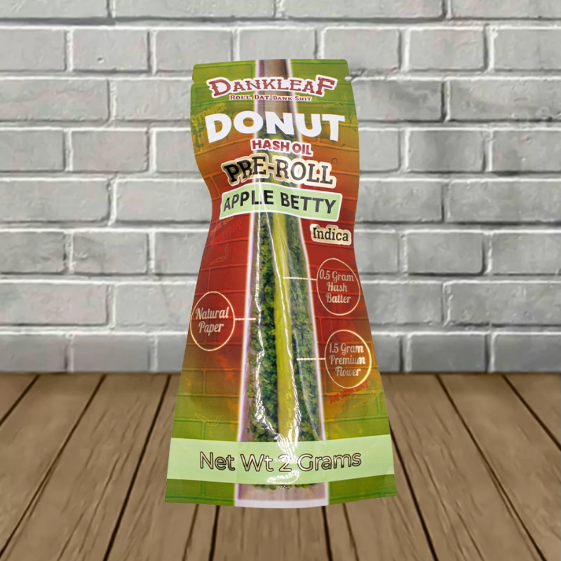 Dankleaf Donut THCa Hash Oil Prerolls 2g - Image 2