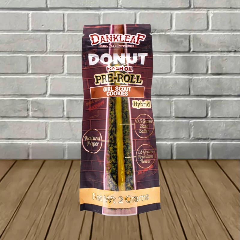 Dankleaf Donut THCa Hash Oil Prerolls 2g - Image 4