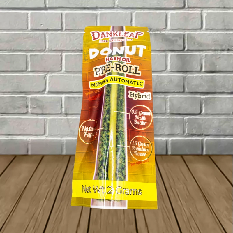 Dankleaf Donut THCa Hash Oil Prerolls 2g - Image 5