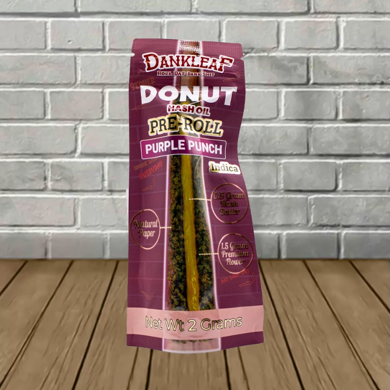 Dankleaf Donut THCa Hash Oil Prerolls 2g - Image 6
