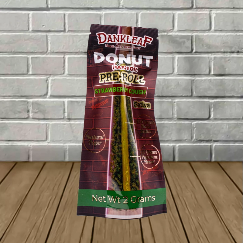 Dankleaf Donut THCa Hash Oil Prerolls 2g - Image 8