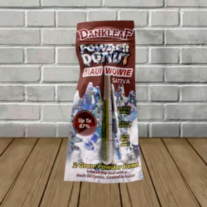 Dankleaf Powder Donut Hashhole Preroll 2g - Image 6