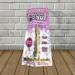 Dankleaf Powder Donut Hashhole Preroll 2g - Image 8
