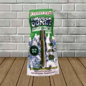 Dankleaf Powder Donut Hashhole Preroll 2g - Image 11
