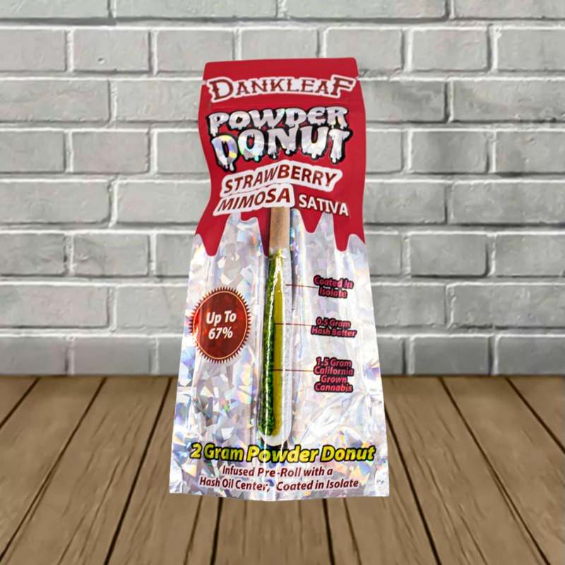 Dankleaf Powder Donut Hashhole Preroll 2g - Image 12