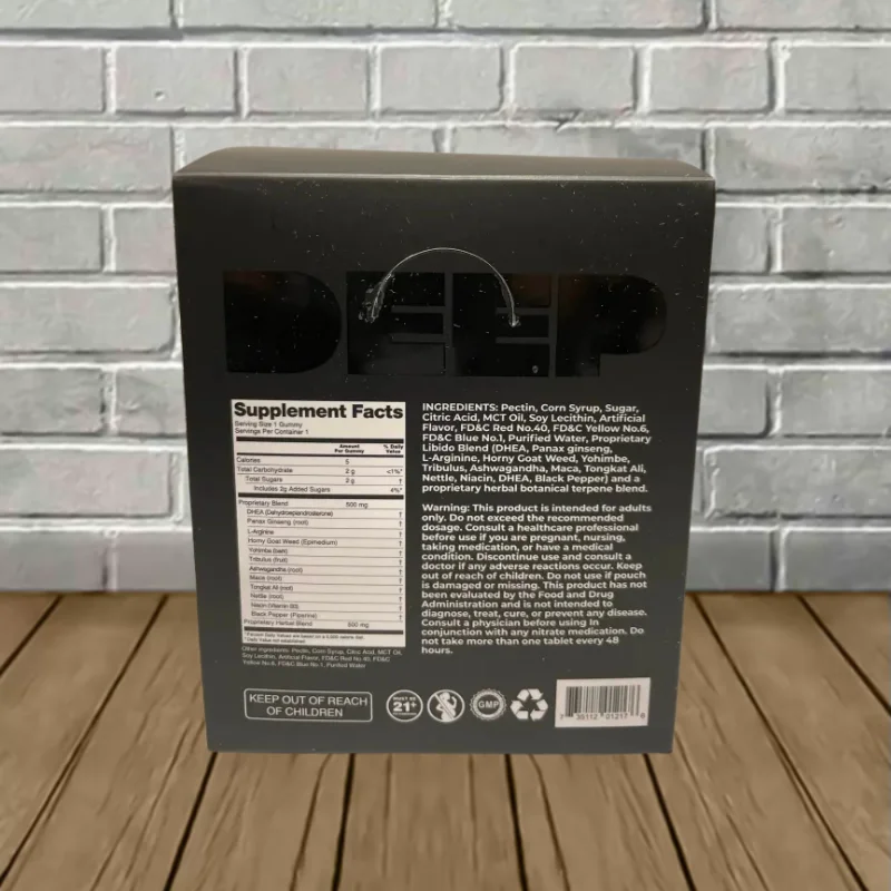 DEEP Enhanced Sexual Performance For Him Gummies - Image 4