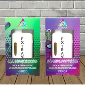 Delta Extrax Live Resin Adios Blend Disposable 4.5g