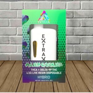 Alternative view of Delta Extrax Live Resin Adios Blend Disposable 4.5g