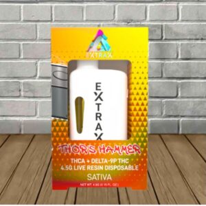 Delta Extrax Live Resin Adios Blend Disposable 4.5g - Image 6