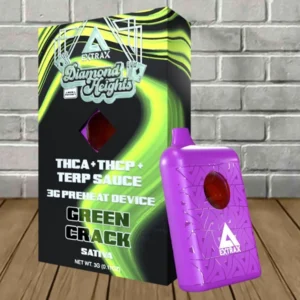 Delta Extrax Diamond Heights THCa Terp Sauce Disposable 3g - Image 6