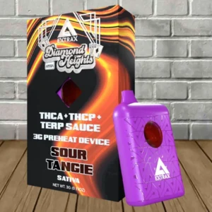 Delta Extrax Diamond Heights THCa Terp Sauce Disposable 3g - Image 4