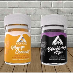 Alternative view of Delta Extrax Lights Out THCh | THCjd | Delta 9 THC Blended Gummy Jars 3500mg