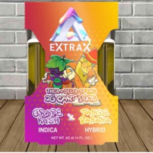 Delta Extrax Live Resin Adios Blend 2g Duo Cartridge - Image 3