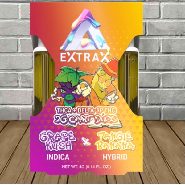 Delta Extrax Live Resin Adios Blend 2g Duo Cartridge - Image 3