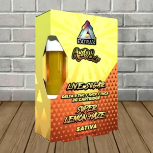 Alternative view of Delta Extrax Live Sugar Adios MF Blend Cartridge 2g