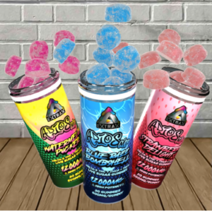 Alternative view of Delta Extrax Live Sugar Adios MF Blend Gummies 12000mg