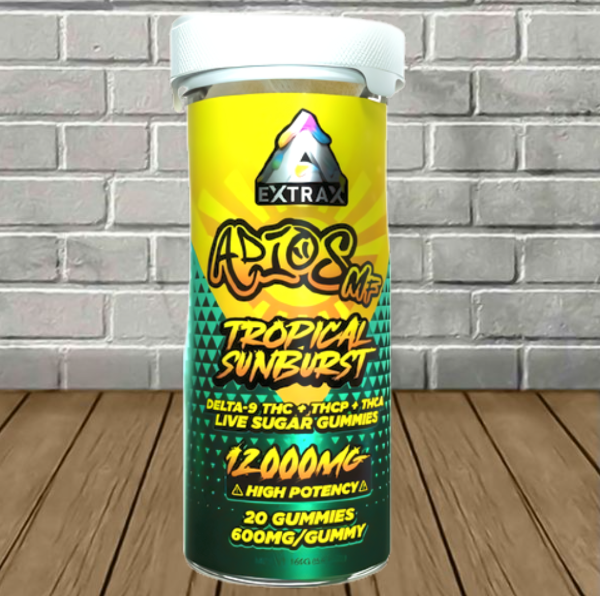 Delta Extrax Live Sugar Adios MF Blend Gummies 12000mg - Image 4