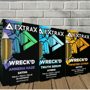 Delta Extrax Wrek’d Series Live Resin Cartridge 2g — DISCONTINUED