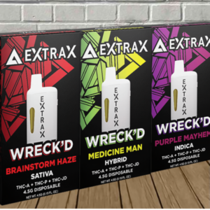 Delta Extrax Wrek’d Series Live Resin Disposable 4.5g — DISCONTINUED