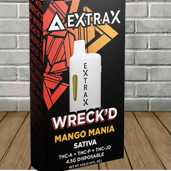 Delta Extrax Wrek’d Series Live Resin Disposable 4.5g — DISCONTINUED - Image 4