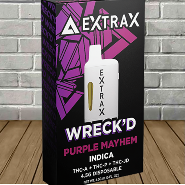 Delta Extrax Wrek’d Series Live Resin Disposable 4.5g — DISCONTINUED - Image 5