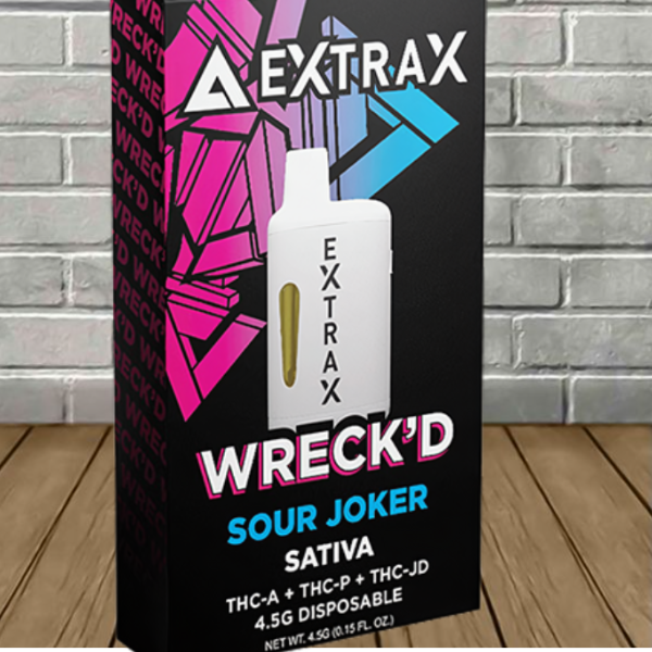 Delta Extrax Wrek’d Series Live Resin Disposable 4.5g — DISCONTINUED - Image 6