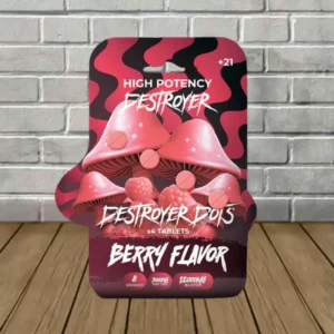 Alternative view of Destroyer Dots High-Potency Mushroom Tablets 12000mg