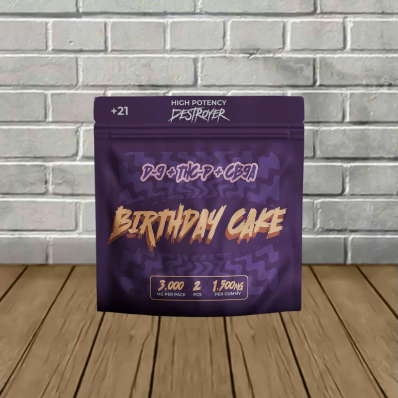 Destroyer High Potency D9 + THCP + CB9A Gummies 3000mg | 2ct - Image 2