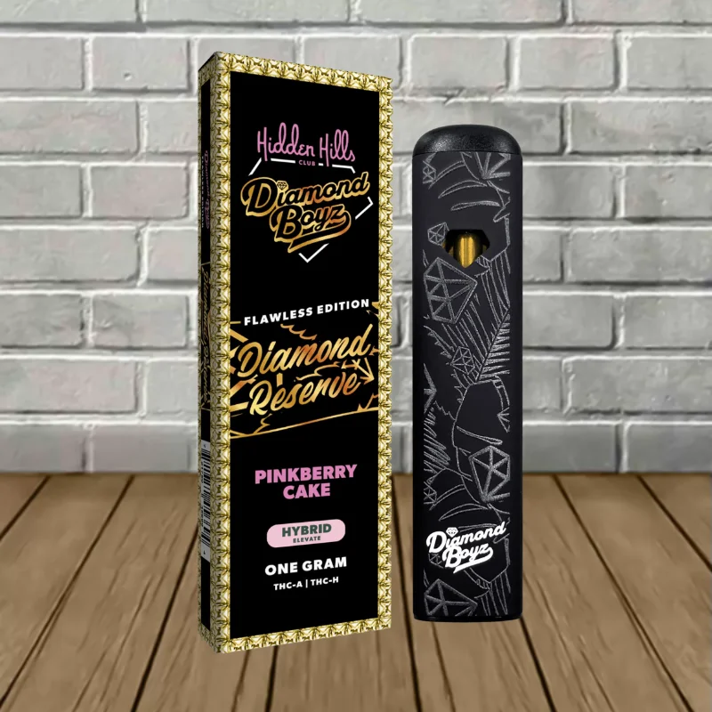 Hidden Hills X Diamond Boyz Diamond Reserve THCa + THCh Disposable 1g - Image 3