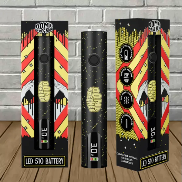 Domewrecker LED 510 Cartridge Battery 450mAh - Image 5