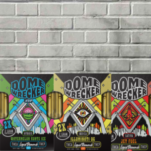 Domewrecker 2×2 THCa Liquid Diamonds Cartridge 4g