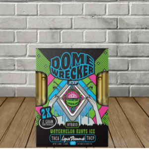 Domewrecker 2×2 THCa Liquid Diamonds Cartridge 4g - Image 6