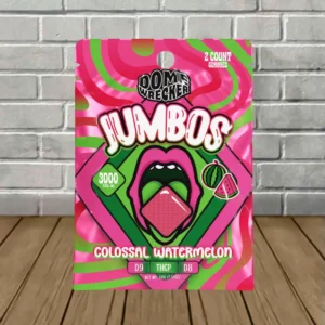 Alternative view of Domewrecker JUMBOS D9 | THCp | D8 3000mg Gummies