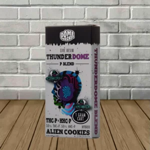Alternative view of Domewrecker Live Resin Thunderdome P-Blend Cartridge 1g