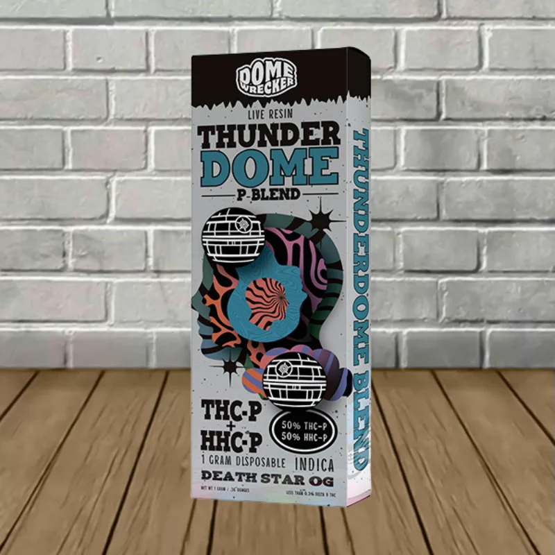 Domewrecker Live Resin Thunderdome P-Blend Disposable 1g - Image 5