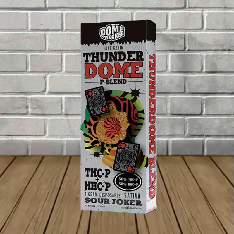 Domewrecker Live Resin Thunderdome P-Blend Disposable 1g - Image 4