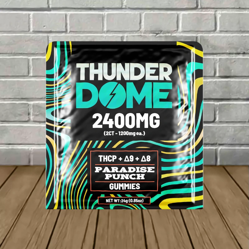 Dome Wrecker Thunder Dome THCp | D8 | D9 Gummies 2400mg - Image 2