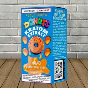 Donuts Liquid Kratom Extract Gold Shot 30ml - Image 8