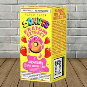 Donuts Liquid Kratom Extract Gold Shot 30ml - Image 4