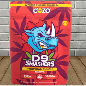 Dozo Delta 9 THC Smashers Blend Gummies 500mg - Image 6