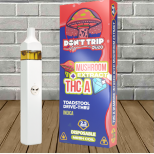 Dozo Don’t Trip Mushroom Extract + THCa Disposable 2.5g - Image 7